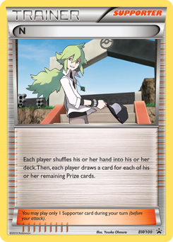 Pokemon BW Black Star Promos N - BW100