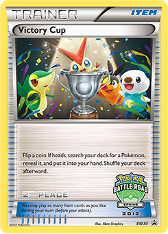 Pokemon BW Black Star Promos Victory Cup - BW30