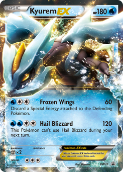 Pokemon BW Black Star Promos Kyurem-EX - BW37