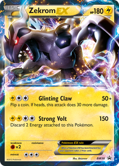 Pokemon BW Black Star Promos Zekrom-EX - BW38