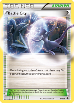 Pokemon BW Black Star Promos Battle City - BW39
