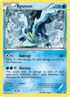 Pokemon BW Black Star Promos Kyurem - BW44