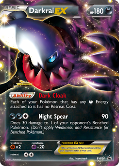 Pokemon BW Black Star Promos Darkrai-EX - BW46