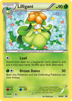 Pokemon BW Black Star Promos Lilligant - BW49