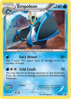 Pokemon BW Black Star Promos Empoleon - BW56