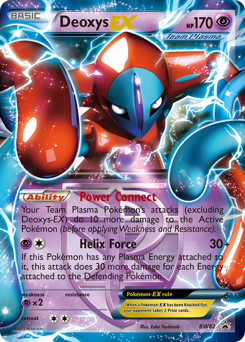 Pokemon BW Black Star Promos Deoxys-EX - BW82
