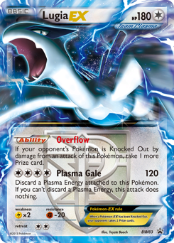 Pokemon BW Black Star Promos Lugia-EX - BW83