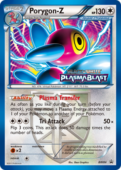 Pokemon BW Black Star Promos Porygon-Z - BW84