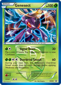 Pokemon BW Black Star Promos Genesect - BW86