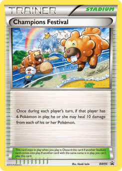 Pokemon BW Black Star Promos Champions Festival - BW95