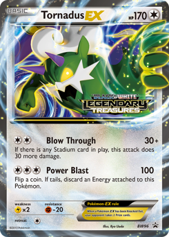 Pokemon BW Black Star Promos Tornadus-EX - BW96