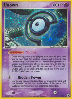 Pokemon Unseen Forces Unown - C