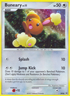 Pokemon DP Black Star Promos Buneary - DP06