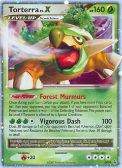 Pokemon DP Black Star Promos Torterra LV.X - DP09