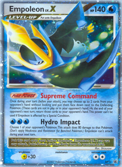 Pokemon DP Black Star Promos Empoleon LV.X - DP11