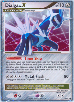 Pokemon DP Black Star Promos Dialga LV.X - DP17