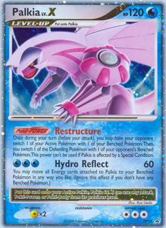 Pokemon DP Black Star Promos Palkia LV.X - DP18