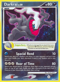 Pokemon DP Black Star Promos Darkrai - DP24
