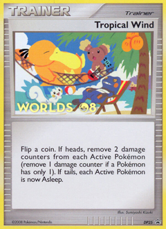Pokemon DP Black Star Promos Tropical Wind - DP25