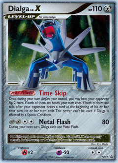 Pokemon DP Black Star Promos Dialga LV.X - DP37