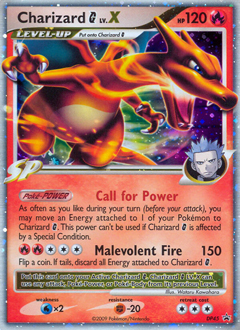Pokemon DP Black Star Promos Charizard G LV.X - DP45