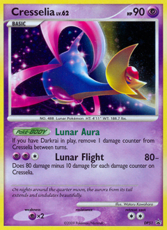 Pokemon DP Black Star Promos Cresselia - DP51