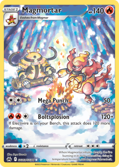 Pokemon Crown Zenith Galarian Gallery Magmortar - GG03