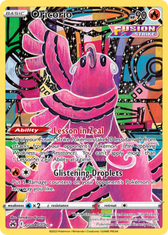 Pokemon Crown Zenith Galarian Gallery Oricorio - GG04