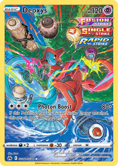 Pokemon Crown Zenith Galarian Gallery Deoxys - GG12