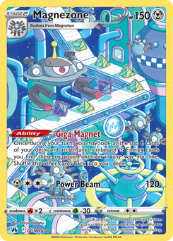 Pokemon Crown Zenith Galarian Gallery Magnezone - GG18