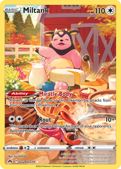 Pokemon Crown Zenith Galarian Gallery Miltank - GG24