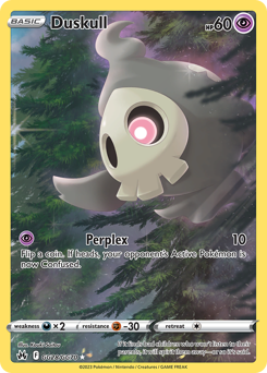 Pokemon Crown Zenith Galarian Gallery Duskull - GG28