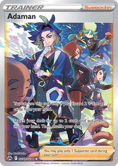 Pokemon Crown Zenith Galarian Gallery Adaman - GG57