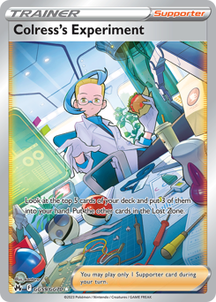 Pokemon Crown Zenith Galarian Gallery Colress's Experiment - GG59