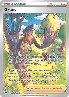 Pokemon Crown Zenith Galarian Gallery Grant - GG62