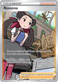 Pokemon Crown Zenith Galarian Gallery Roxanne - GG66