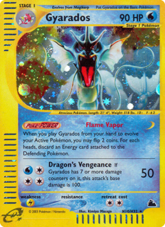Pokemon Skyridge Gyarados - H10