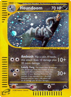 Pokemon Skyridge Houndoom - H11