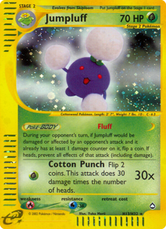 Pokemon Aquapolis Jumpluff - H13