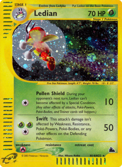 Pokemon Skyridge Ledian - H14