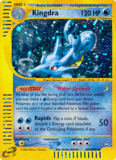 Pokemon Aquapolis Kingdra - H14