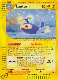 Pokemon Aquapolis Lanturn - H15