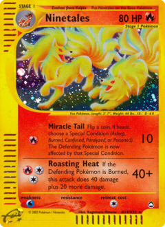 Pokemon Aquapolis Ninetales - H19