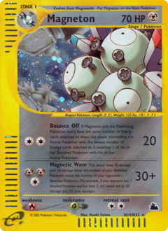 Pokemon Skyridge Magneton - H19
