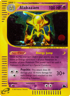 Pokemon Skyridge Alakazam - H1