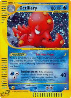Pokemon Aquapolis Octillery - H20