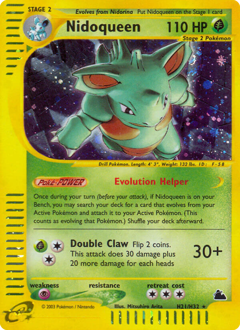 Pokemon Skyridge Nidoqueen - H21