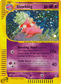 Pokemon Aquapolis Slowking - H22