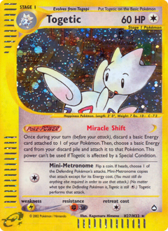 Pokemon Aquapolis Togetic - H27