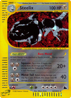 Pokemon Skyridge Steelix - H29